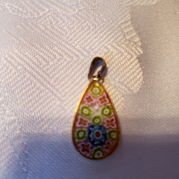 Sterling Silver Glass Pendant - Picture 6 of 8